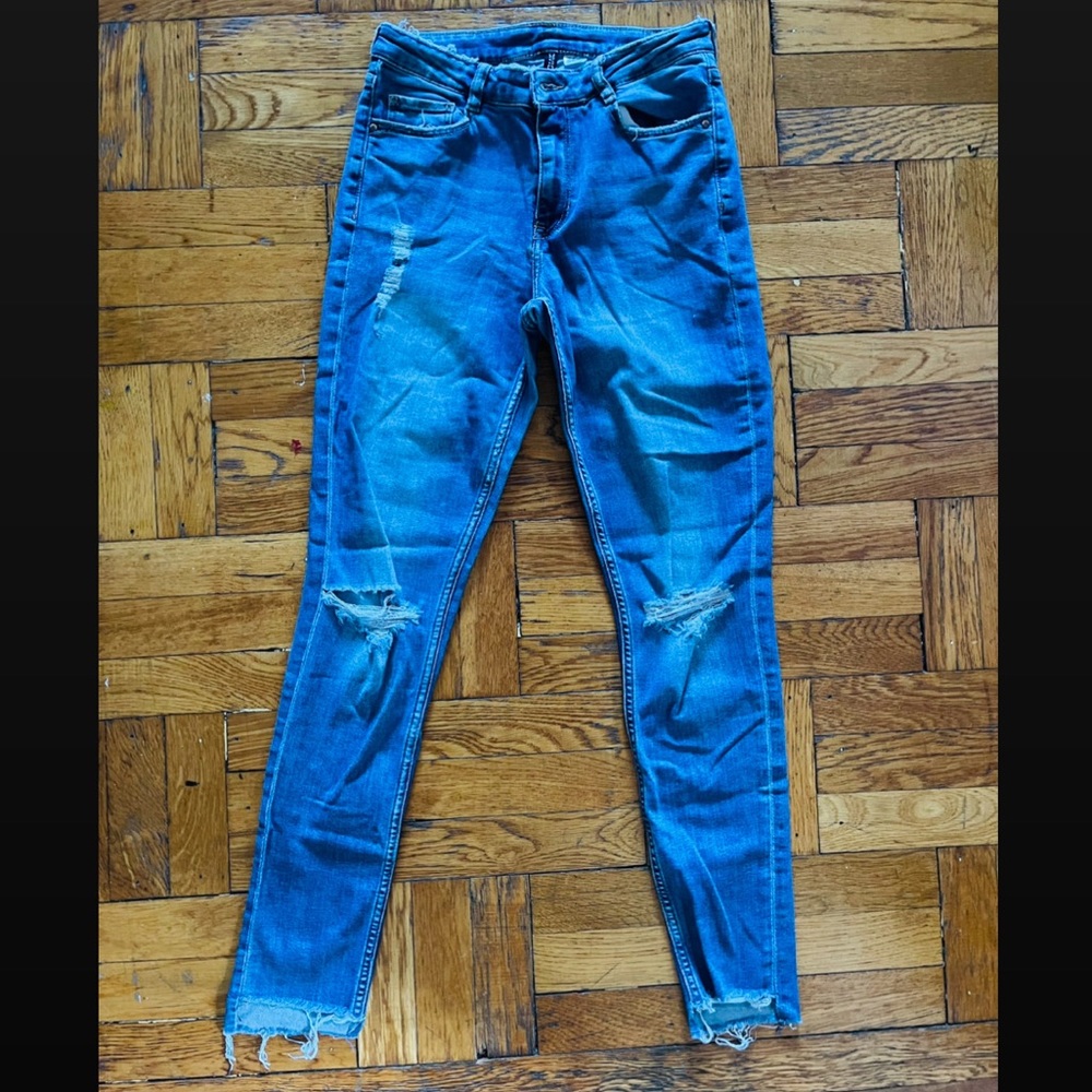 H&M Divided skinny Jeans, high waist (Size US 8)